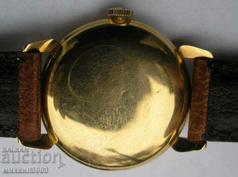 LONGINES MEN'S GOLD WATCH 18K SOLID GOLD - 6 LONGINES MEN'S GOLD WATCH 18K SOLID GOLD - 6