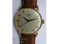 LONGINES MEN'S GOLD WATCH 18K SOLID GOLD