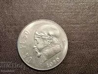 1 peso Mexic 1980