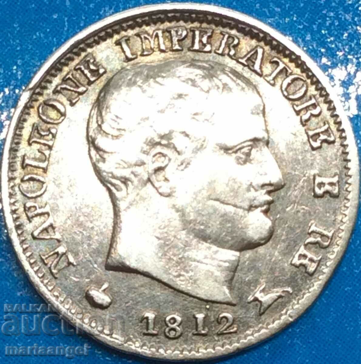 Napoleon 5 Soldi 1812 Italia M - Regatul Milano 1804-1814