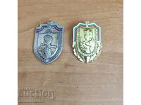 Lot of border troops badges 35 and 40 years