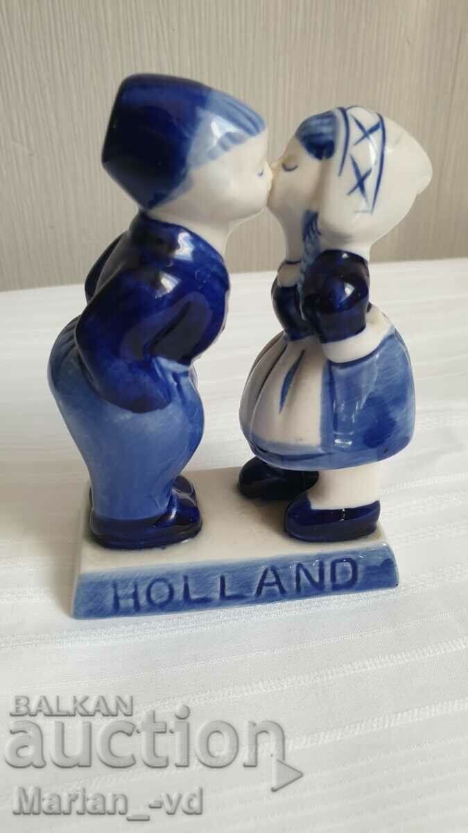 Dutch porcelain figurine