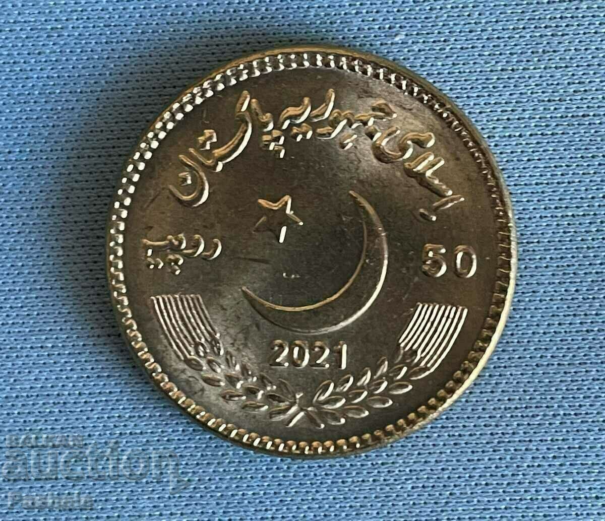Pakistan 50 Rs 2021 cu preț 12,00 € Pakistan 50 Rs 2021 cu preț 12,00 €
