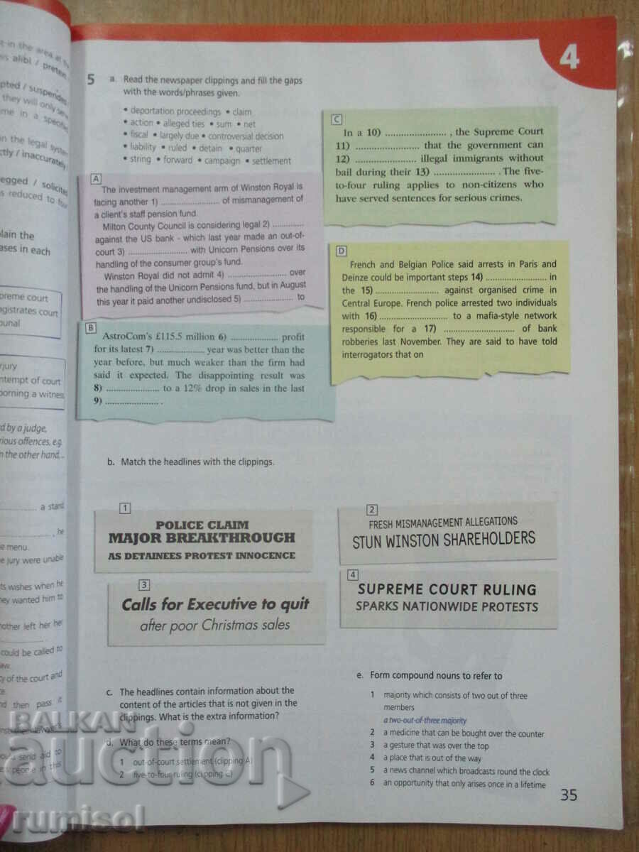 Upstream - Workbook - Advanced C1, V. Evans - 5 Upstream - Workbook - Advanced C1, V. Evans - 5