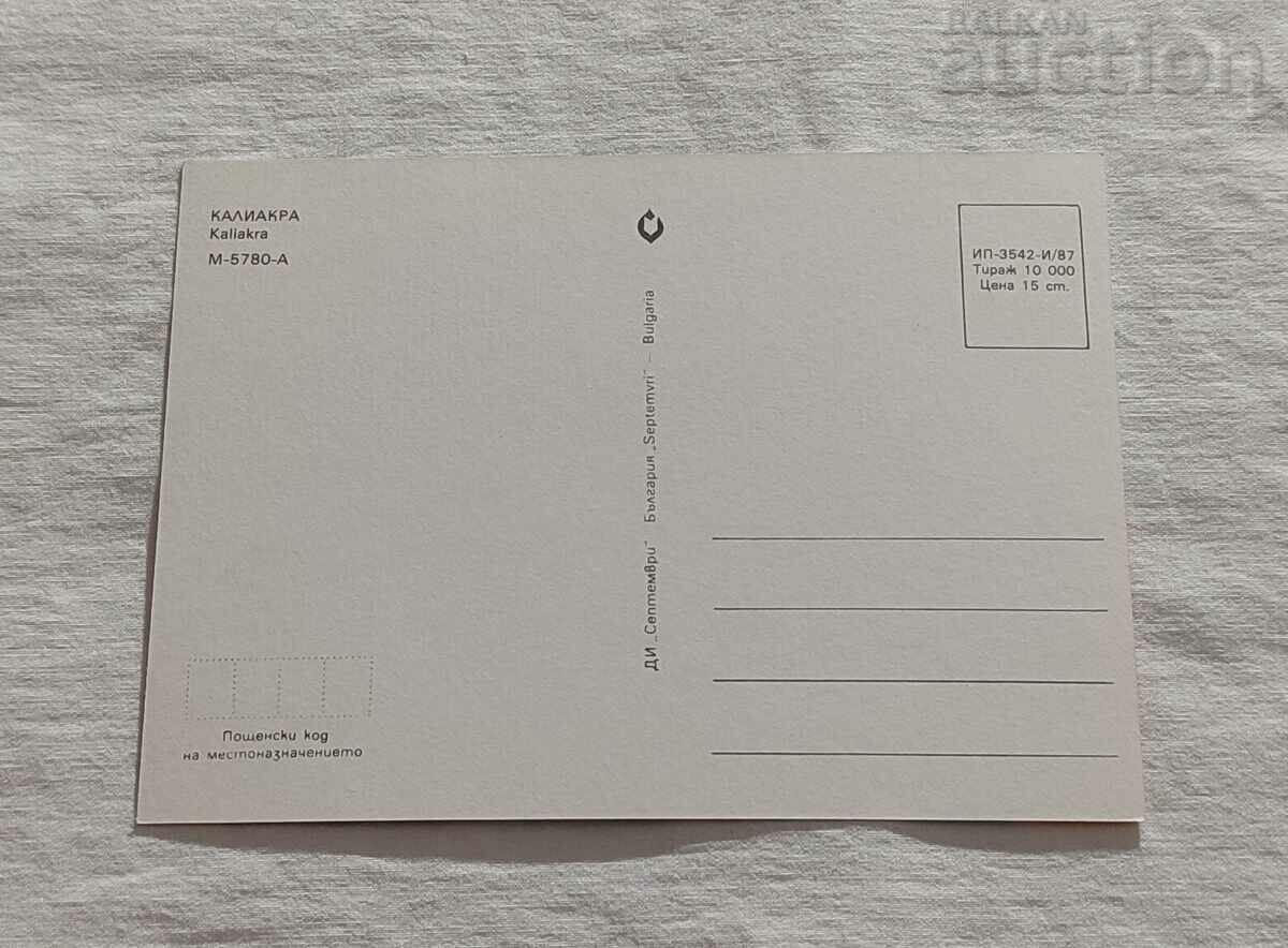 KALIAKRA MOSAIC P. K. 1987 with price 1.00 BGN | € 0.51 KALIAKRA MOSAIC P. K. 1987 with price 1.00 BGN | € 0.51