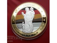 Germany-plural a beautiful and large medal for the unification of Germany