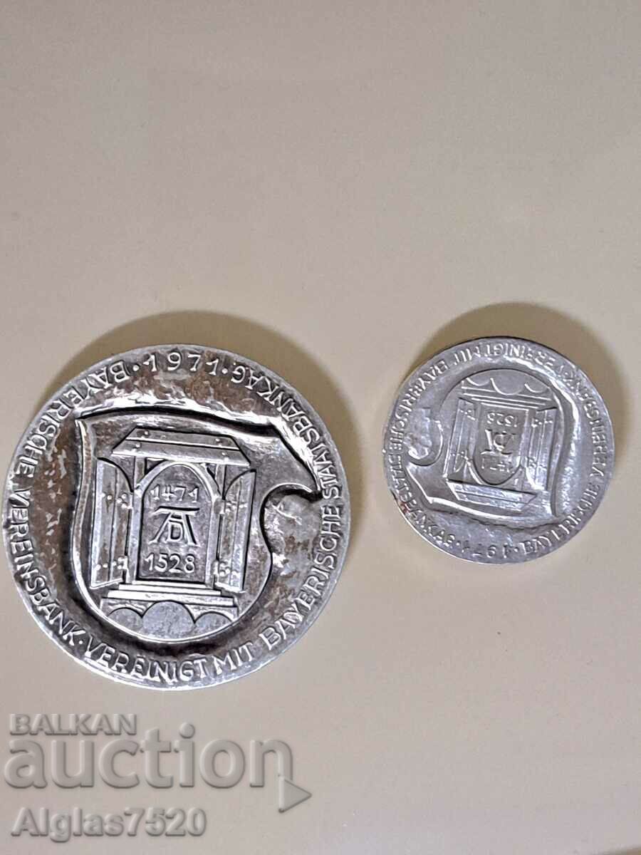 Delivery of German Silver Medals/Set/Sample 999 Delivery of German Silver Medals/Set/Sample 999