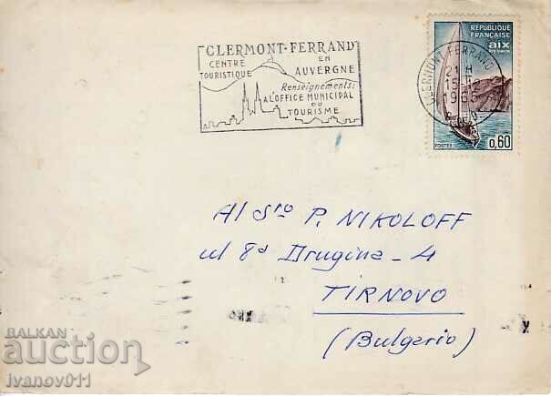 FRANCE - LETTER TRAVELED TO BULGARIA - 1965