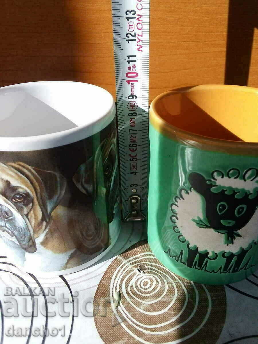 2 английски чаши мъг с цена 5.00 лв. | € 2.56