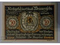 Germany notgeld 50 pfennig 1921 year Weissenfels