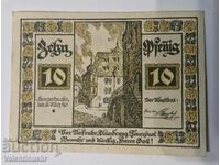 Γερμανία notgeld 10 pfennig 1921 Sangerhausen