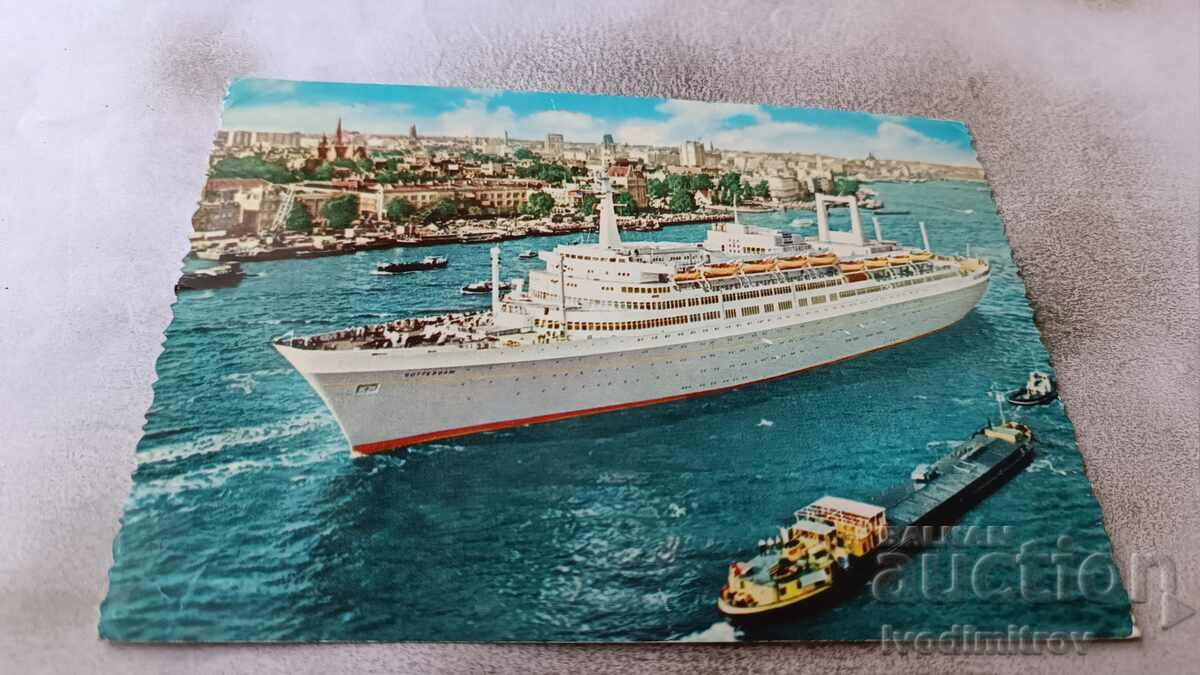 PK Rotterdam Flagschiff der Holland-Amerika Line 1970