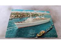 П К Rotterdam Flagschiff der Holland-Amerika Line 1970