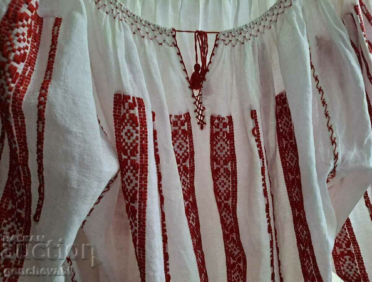 Автентична Хърцойска риза кенар,бродерия,носия - 5