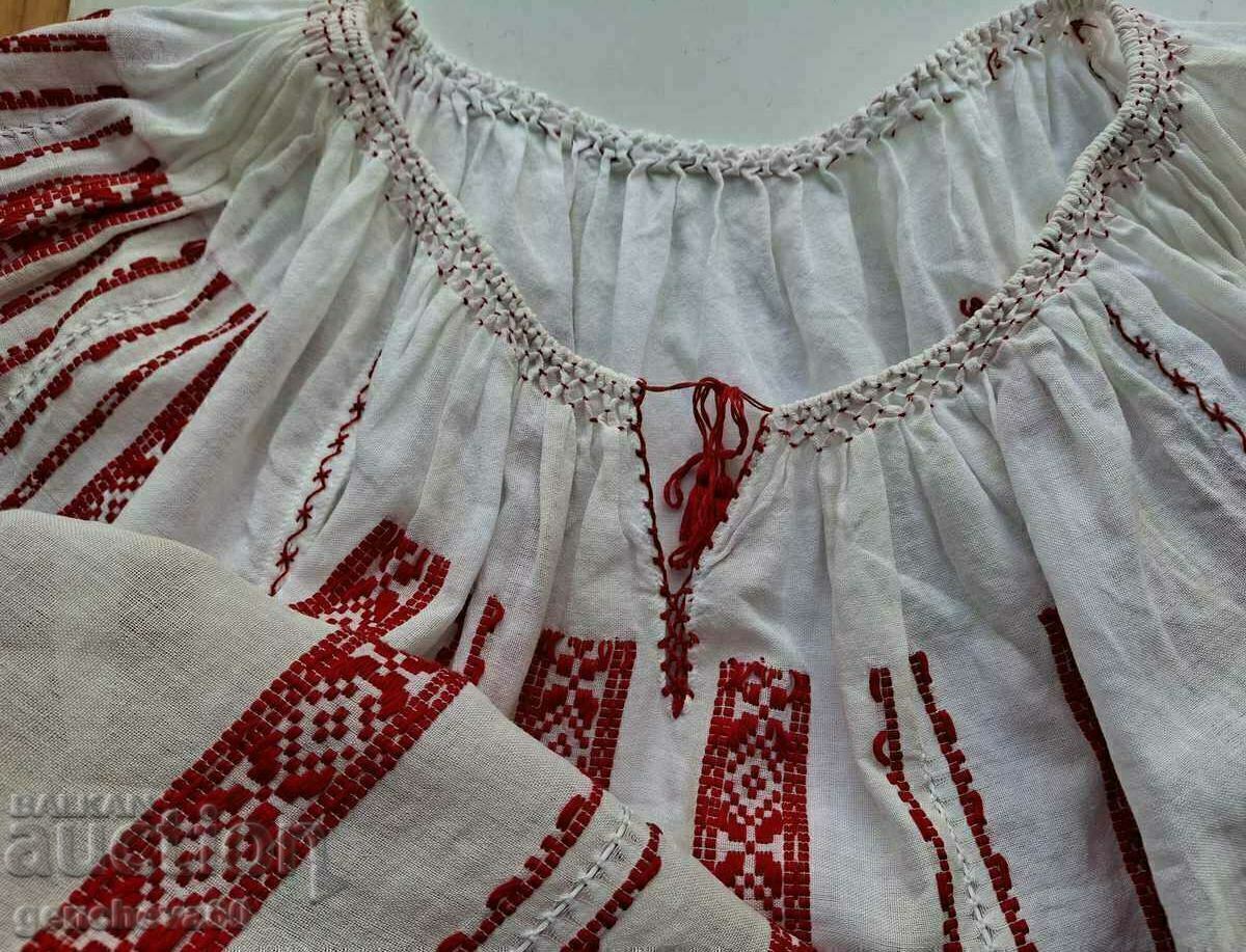 Автентична Хърцойска риза кенар,бродерия,носия - 6