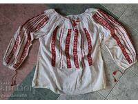 Authentic fringe shirt with embroidery for costume