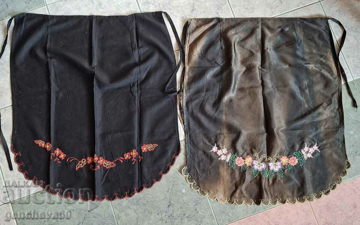 Authentic aprons with embroidery