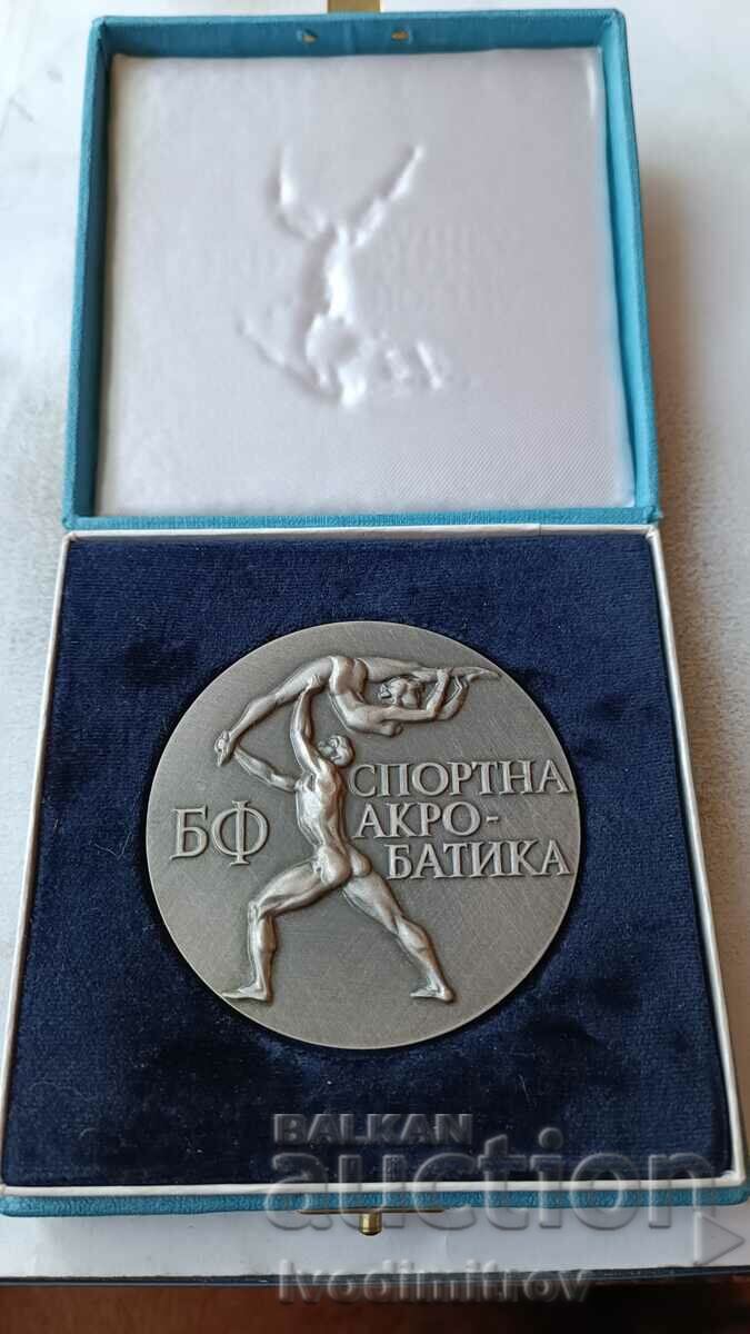 Plaque Bulgarian Federation of Sports Acrobatics