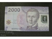 2000 pesos Chile polymer