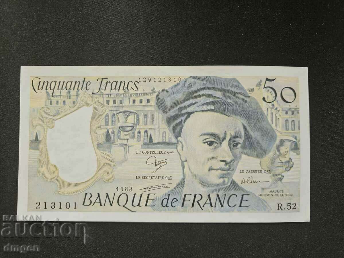50 francs France 1988