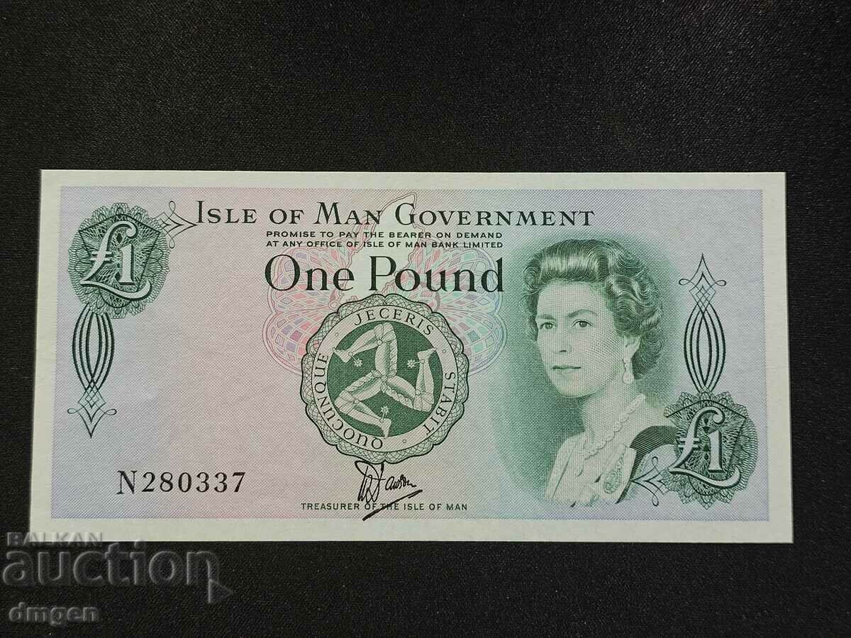 1 pound Isle of Man