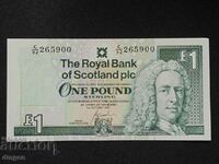 1 pound Scotland 2001 UNC