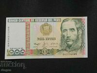 1000 intis Peru 1988 UNC