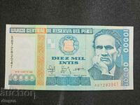 10000 intis Peru 1988 UNC