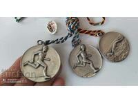 Sports old medals and badge