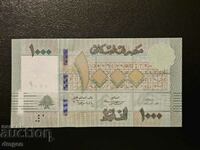 1000 livres Lebanon UNC