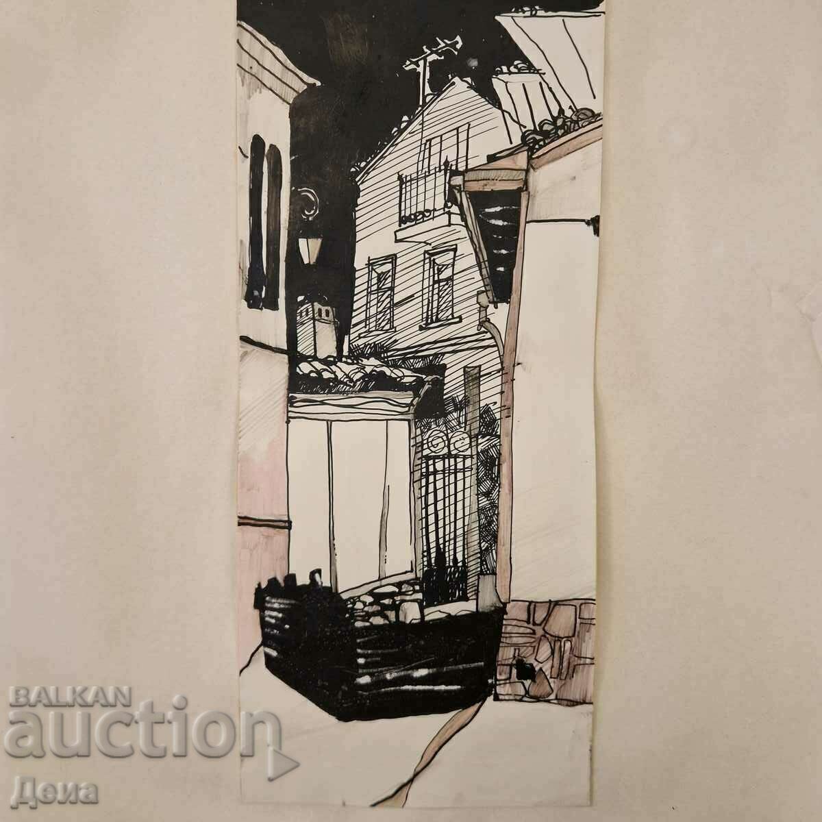 Стара майсторска картина с цена € 12.78 | 25.00 лв.