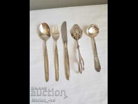 Silver plated utensils