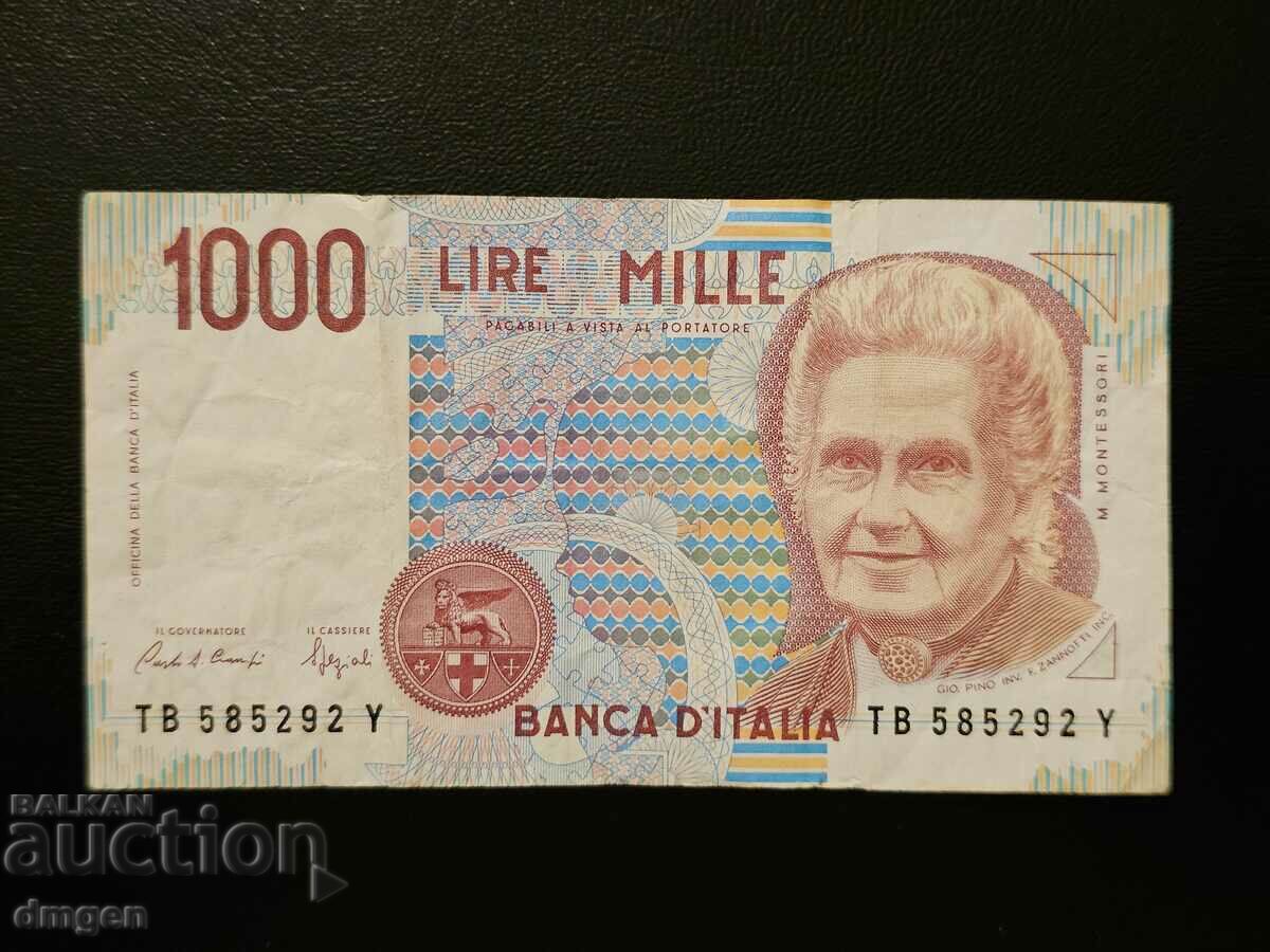 1000 lire Italy