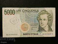 5000 Lire Italy 1985