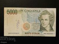 5000 Lire Italy 1985