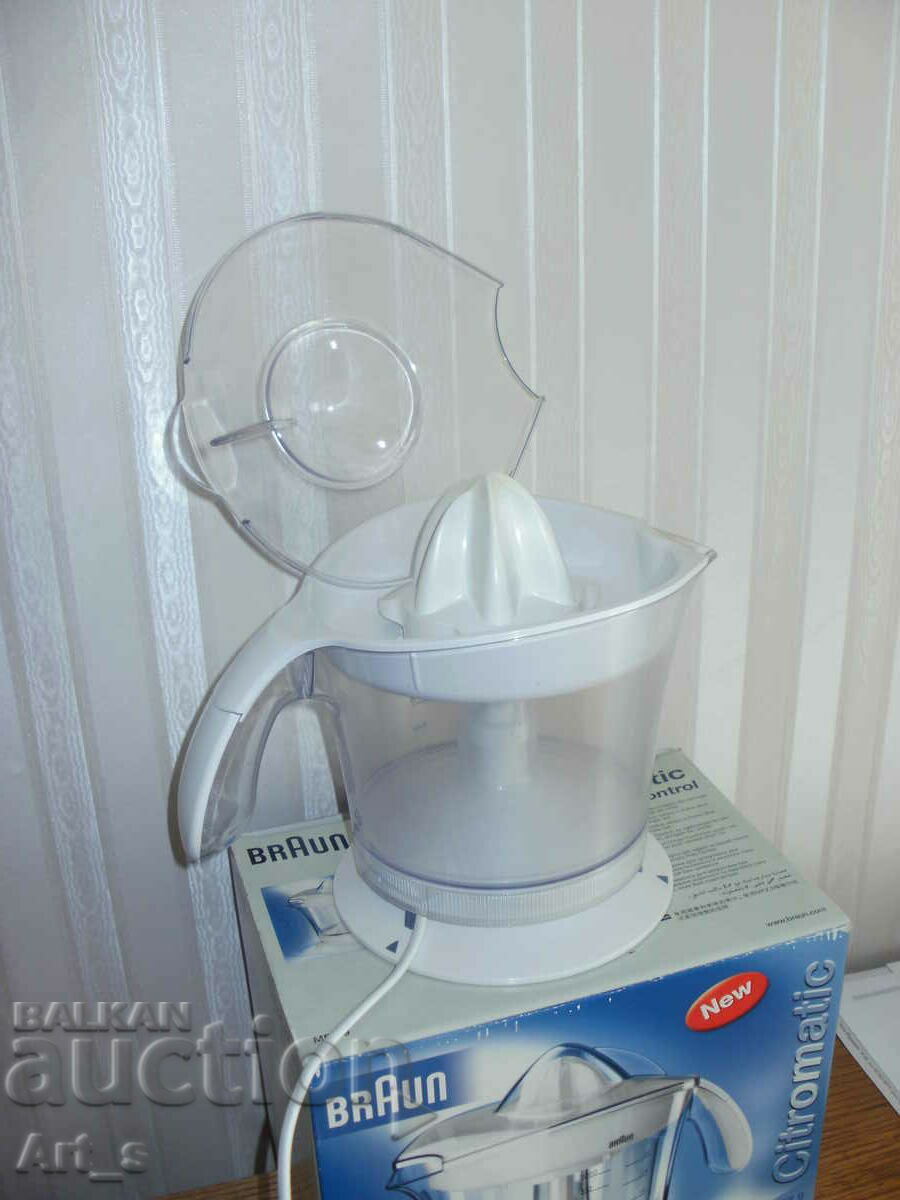 QUALITY BRAUN electric juicer - little used - 5