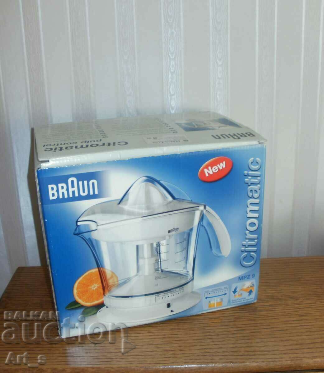 QUALITY BRAUN electric juicer - little used - 6