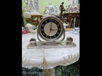 Rare Antique Hungarian Danuvia Alarm Clock