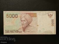 5000 de rupii Indonezia