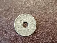 1937 5 centimes France