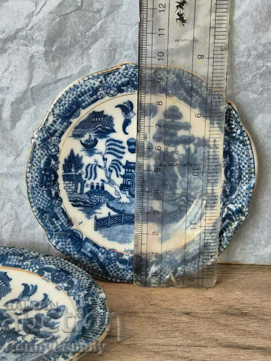Mini beautiful Chinese saucers, 2 pcs. - 5