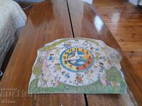 Old Children's Game Picture Clock