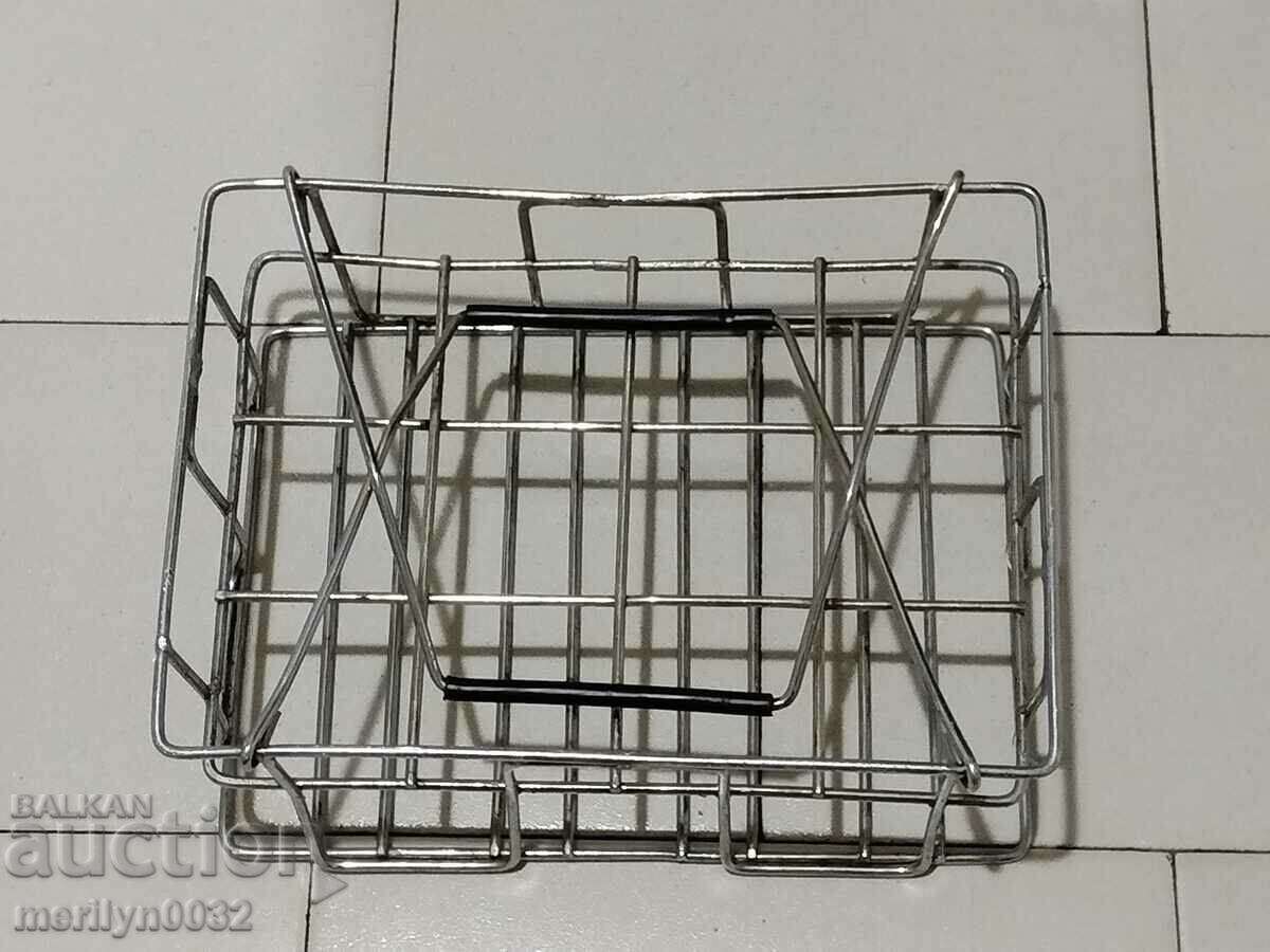 Metal basket for bottles of lemonade, Coca Cola, NRB bag with price 32.00 BGN | € 16.36 Metal basket for bottles of lemonade, Coca Cola, NRB bag with price 32.00 BGN | € 16.36