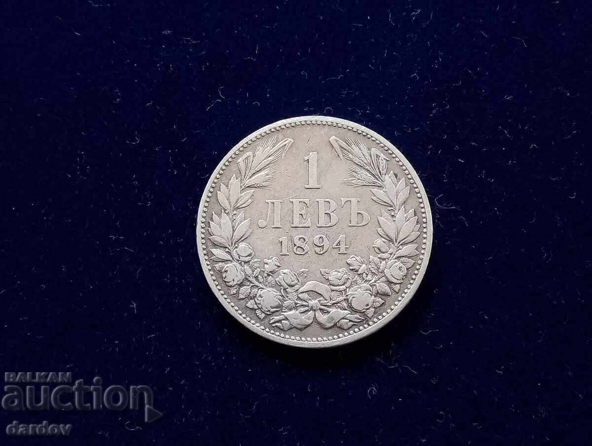 Bulgaria 1 lev 1894