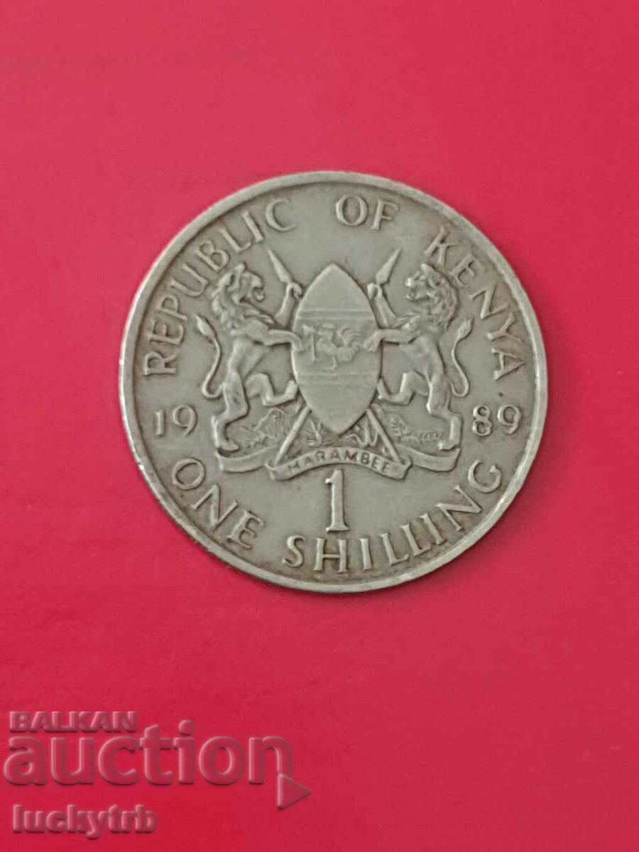 1 Shilling 1989 - Kenya