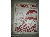 Sheet music - Whispering (Murmures)