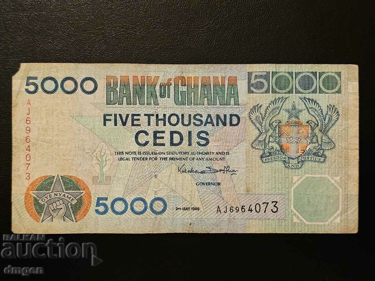 5000 de cedi Ghana