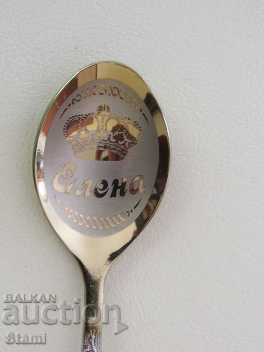 Auction  Personalized spoon for coffee or tea with the name-Elena