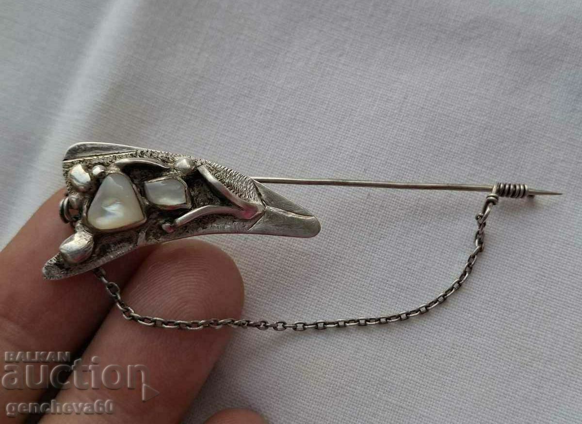 Designer silver pin with price 60.00 BGN | € 30.68 Designer silver pin with price 60.00 BGN | € 30.68