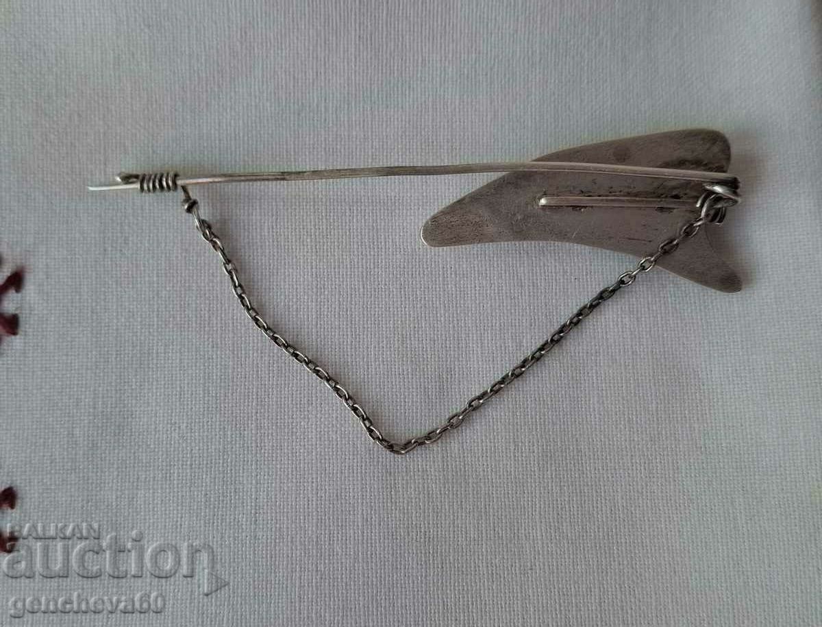 Auction Designer silver pin Auction Designer silver pin